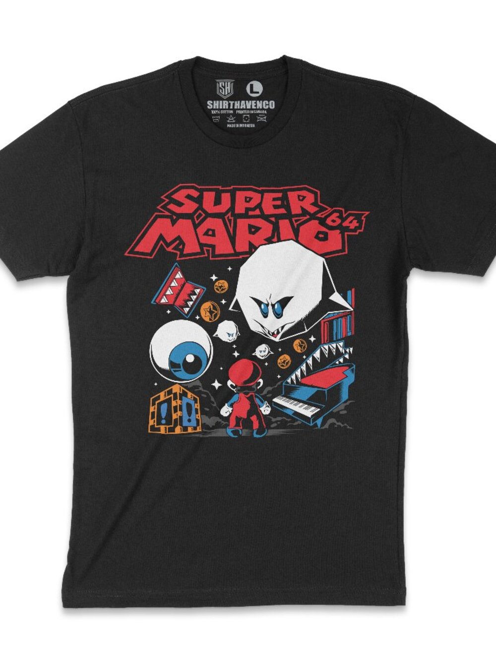 Super Mario 64 Game Tee